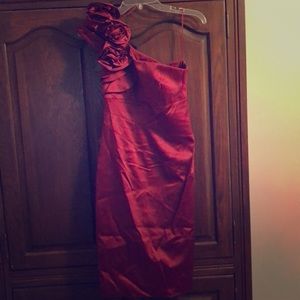 Sexy one shoulder dress